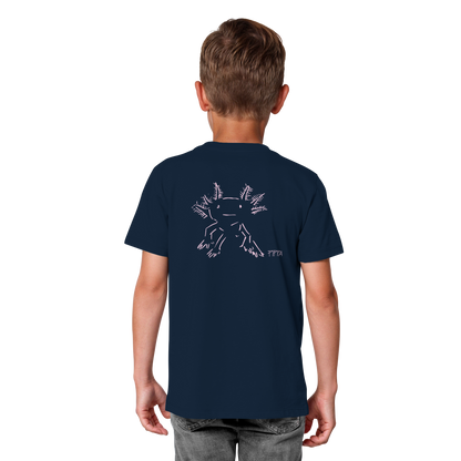 happy Axolotl - Kids Organic Shirt