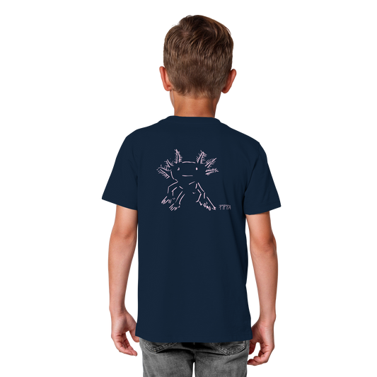 happy Axolotl - Kids Organic Shirt