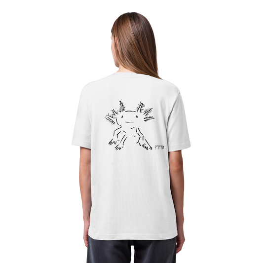 happy Axolotl - Organic Heavy T-Shirt