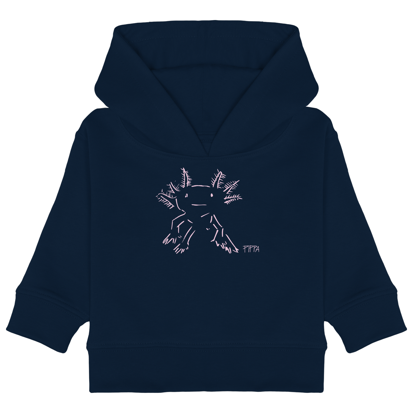 happy Axolotl - Baby Organic Hoodie