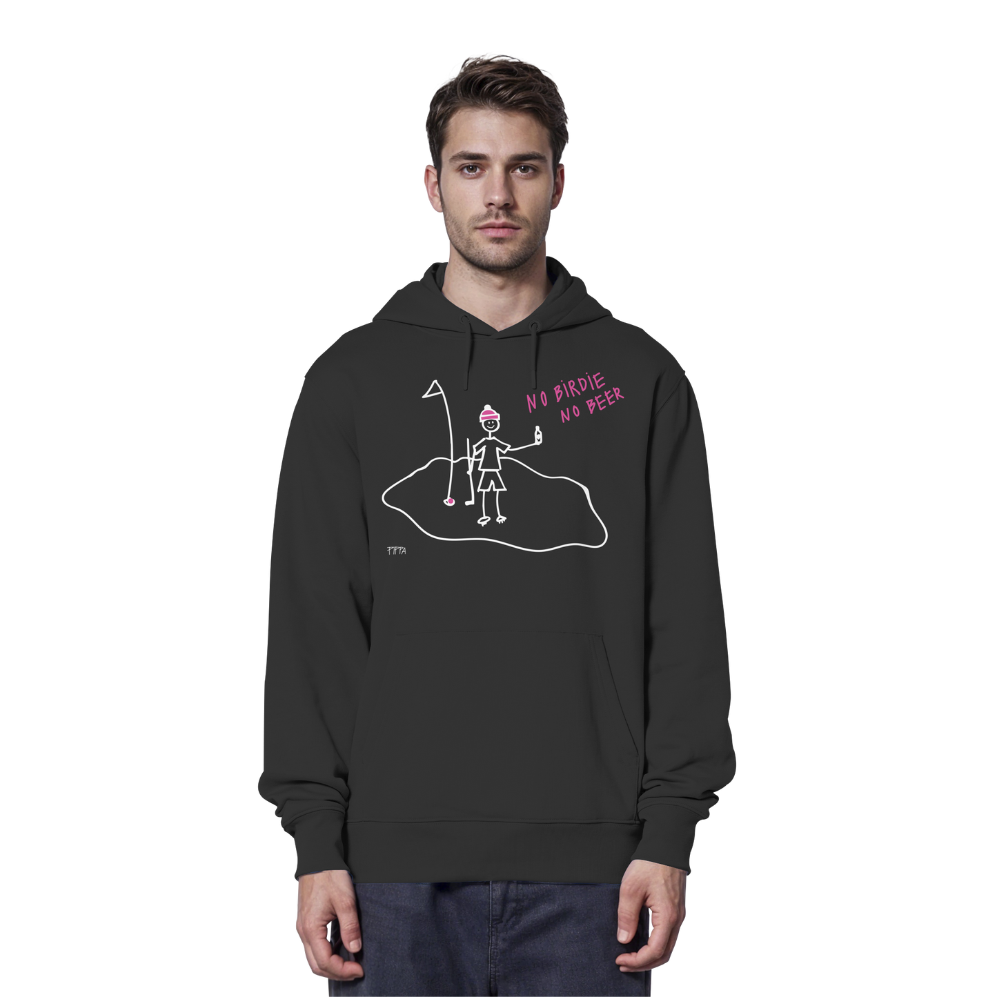 "No Birdie no Beer" - Organic Hoodie