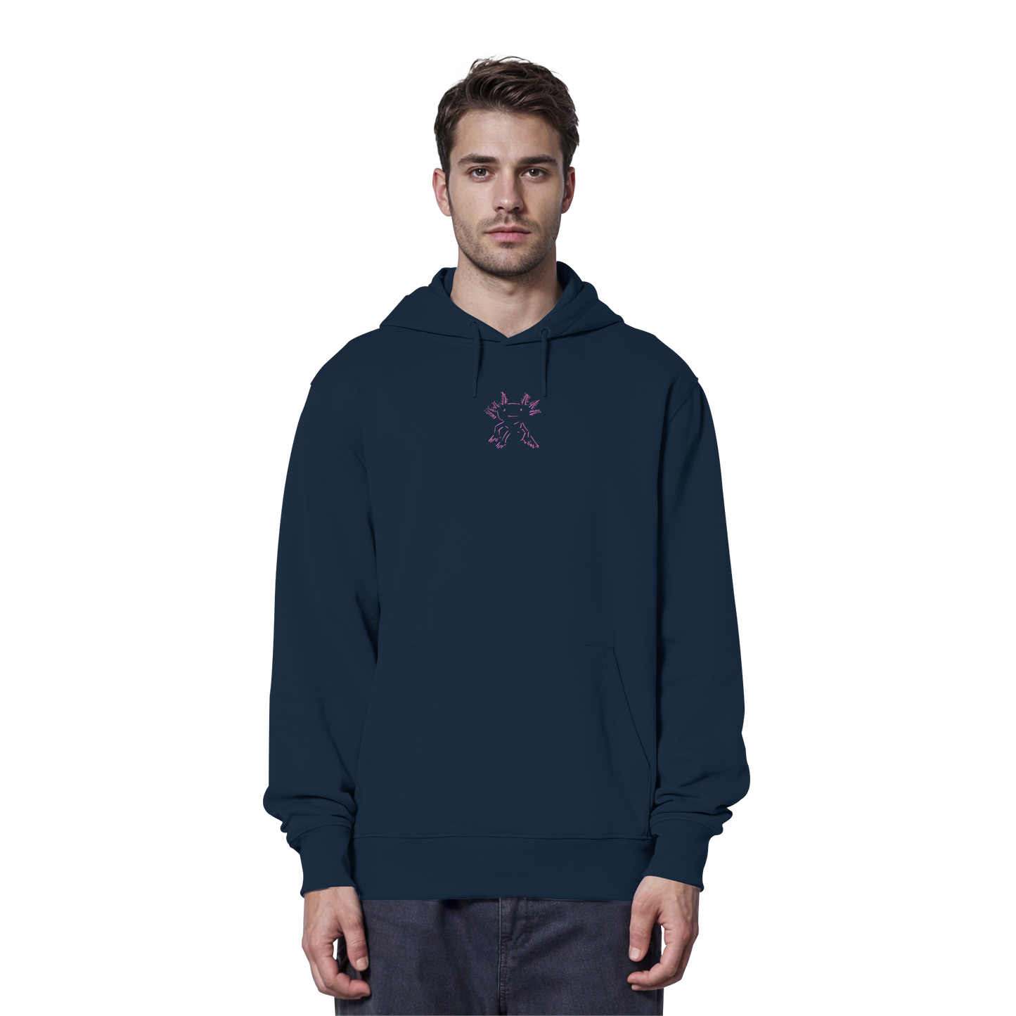 Happy Axolotl - Organic Hoodie